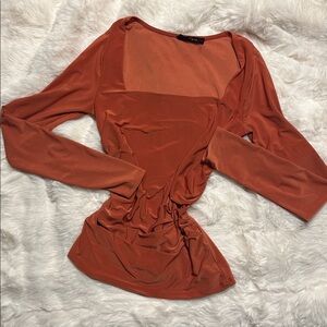 21 Saints Burnt Orange Going Out Top